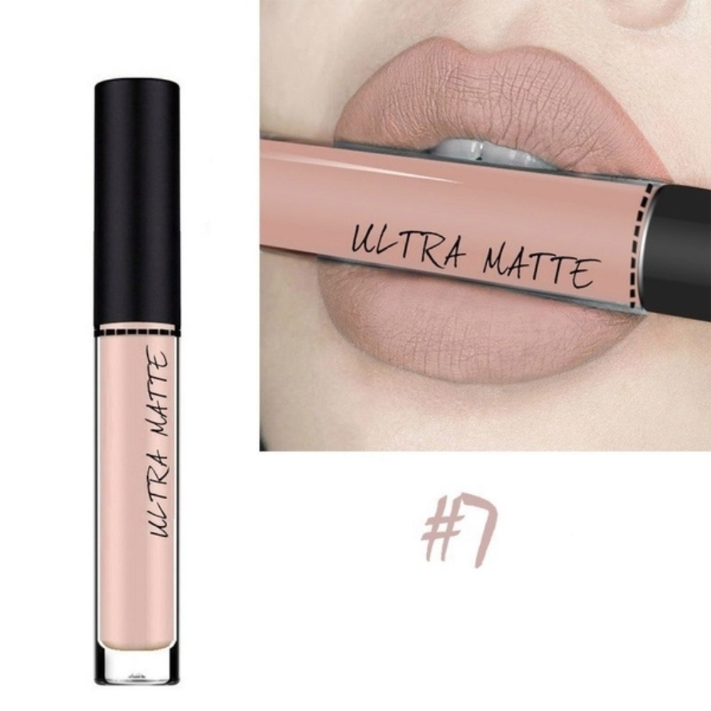 New Long lasting lipstick Ultra Matte #7 Qibest